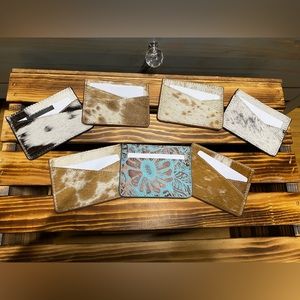 Cowhide / Leather Card Wallet
